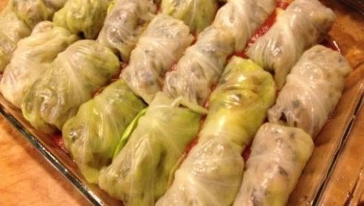 اسرع طريقة للف محشى الكرنب الفلحوسة1